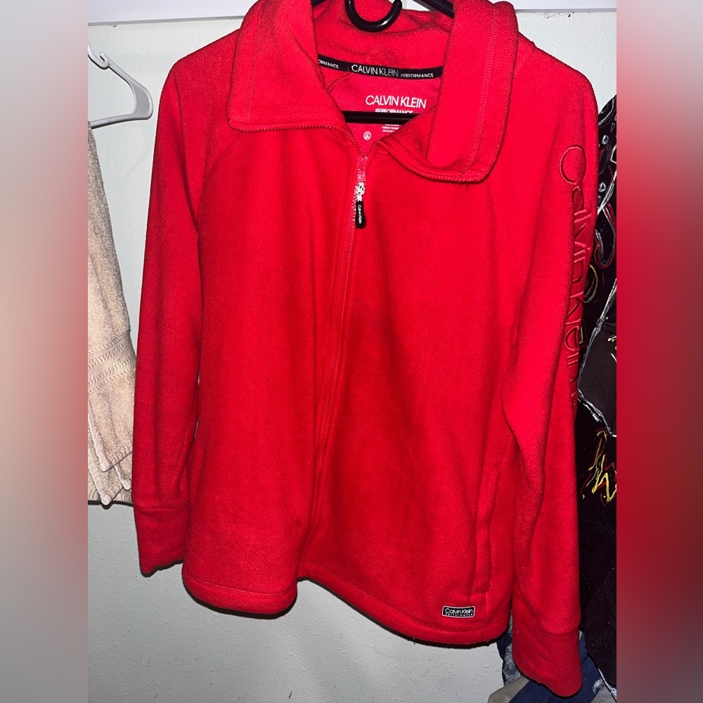 Calvin Klein Medium Red Jacket